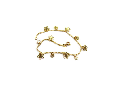 Gold Plated | Charm Anklets